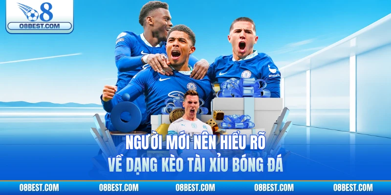 Người mới nên hiểu rõ về dạng kèo tài xỉu bóng đá